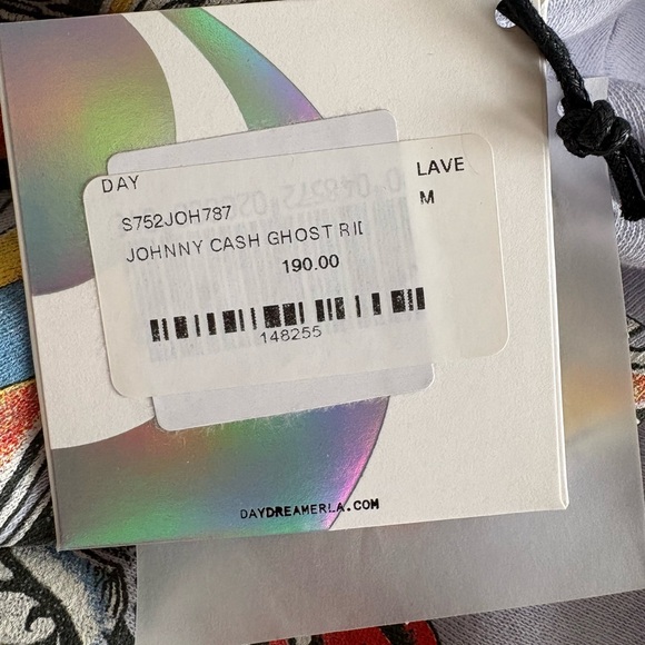 M NEW Daydreamer Johnny Cash ‘Riders in the Sky’ Sweater - Picture 6 of 10